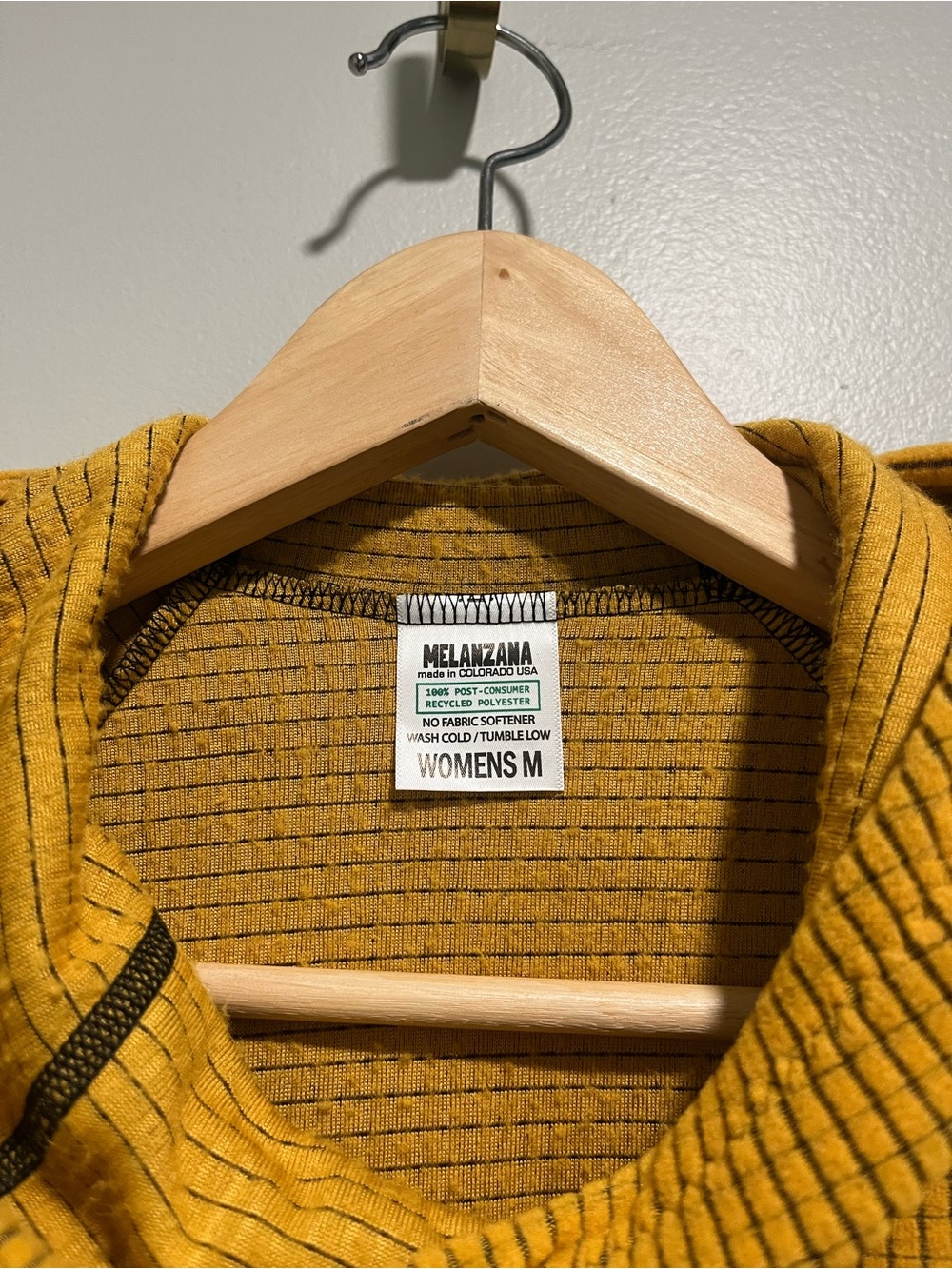 Melanzana Sunflower Microgrid Pullover Hoodie - Picture 2 of 3